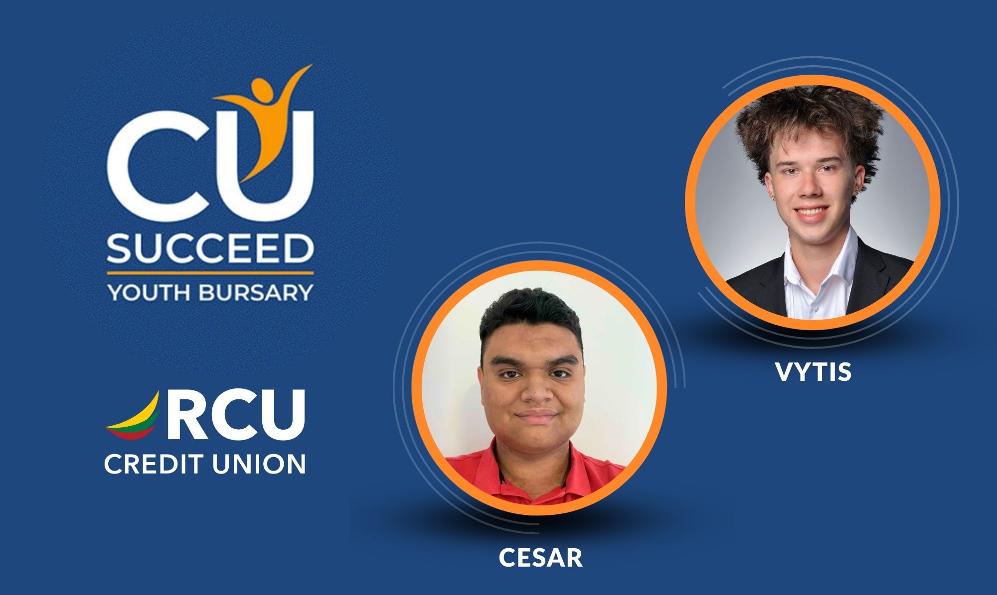 RCU Student Scholarship winners
